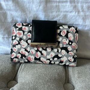 Tahari Leopard Wallet